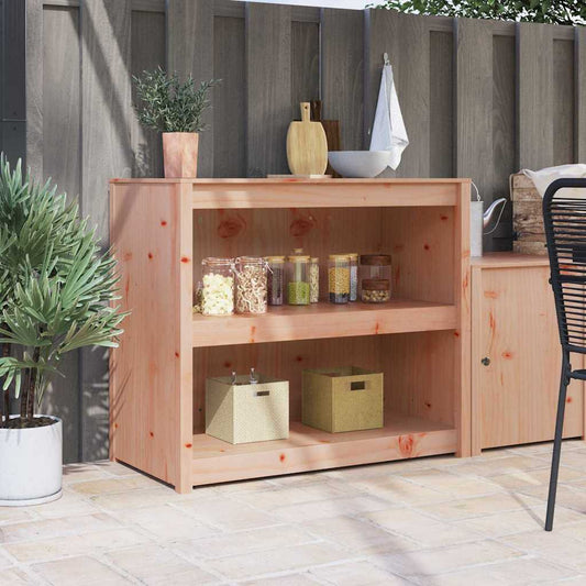Küchenschrank Braun 106 x 55 x 92 cm Massives Douglasienholz