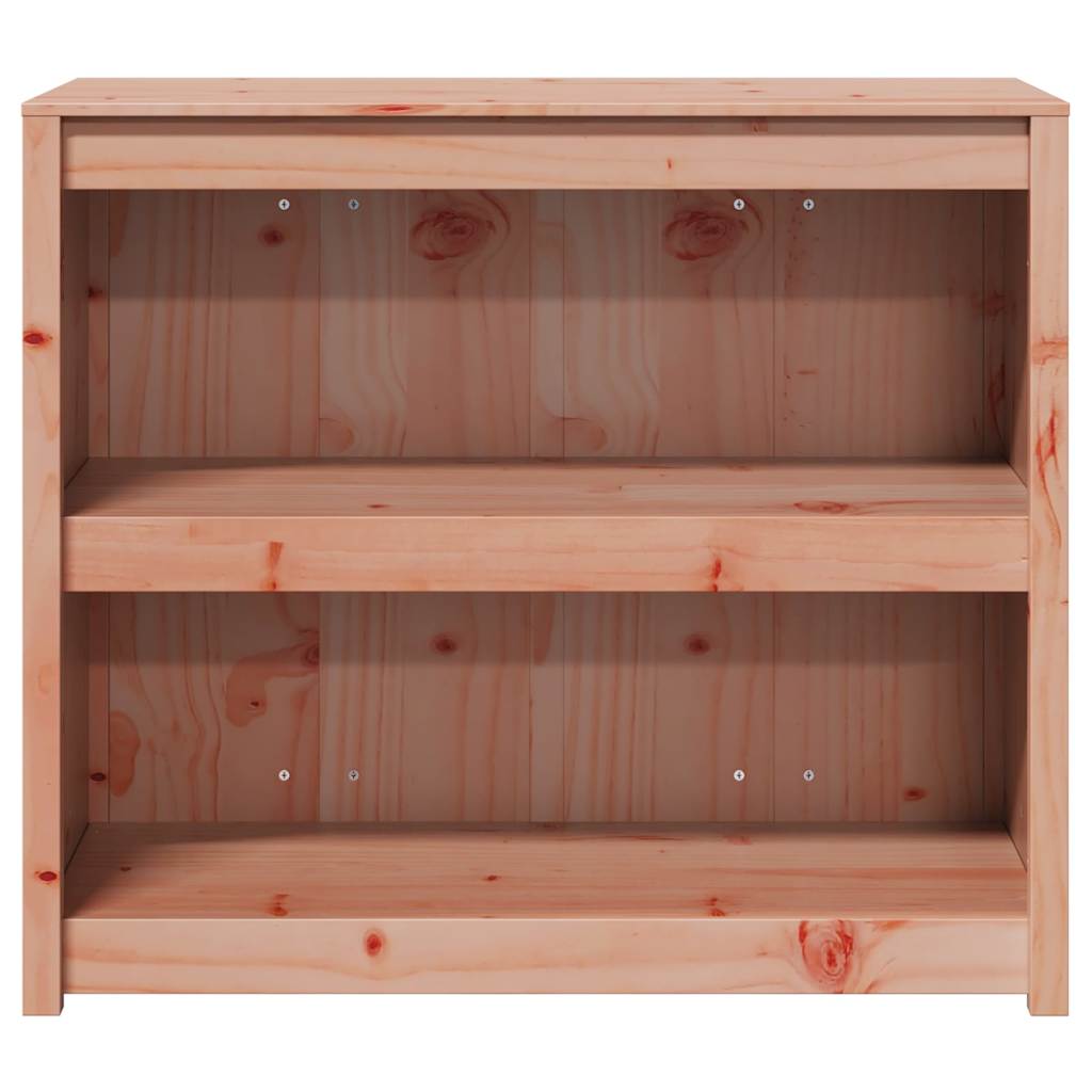 Küchenschrank mit Regal Braun Eichen-Optik 106 x 55 x 92 cm