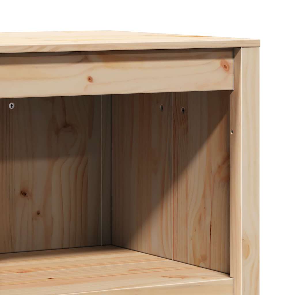 Küchenschrank mit Regal Braun Eichen-Optik 55 x 55 x 92 cm