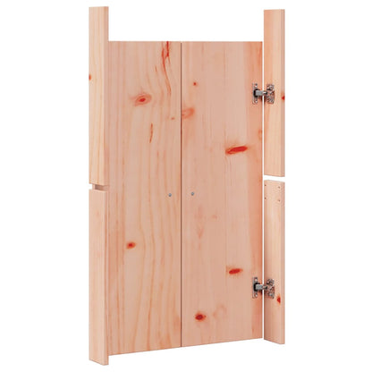 Küchentür mit Tür Braun 50 x 9 x 82 cm Massives Douglasienholz
