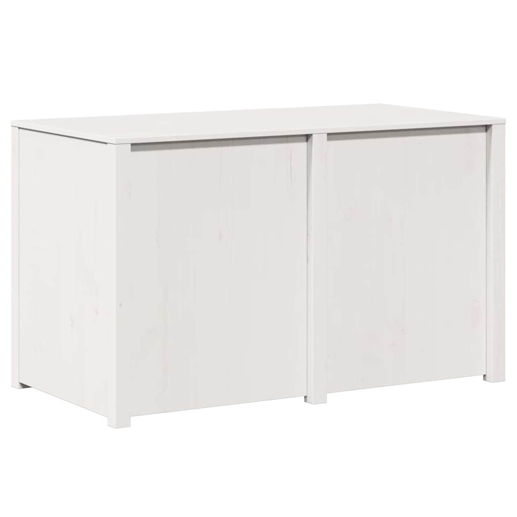 Outdoor Küchenunterschrank Weiß 106x55x64 cm Massivholz Kiefer