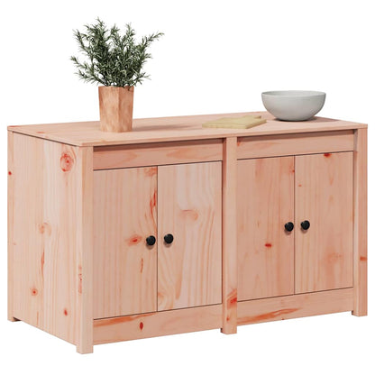 Küchenschrank mit Regal Braun Eichen-Optik 106 x 55 x 64 cm