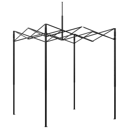 Gewächshaus mit Dach Grün 200 x 200 x 300 cm Stahl