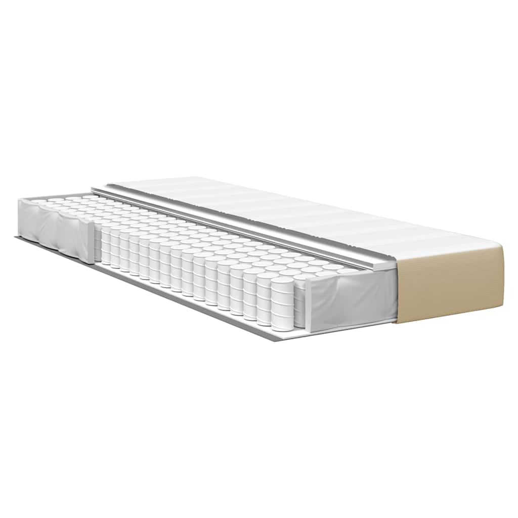 Bettmatratze mit Matratze Grün 90 x 200 cm Stoff