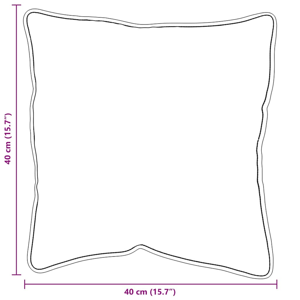 Kissen 2 pcs Weiß 85gsm 100% Polyester