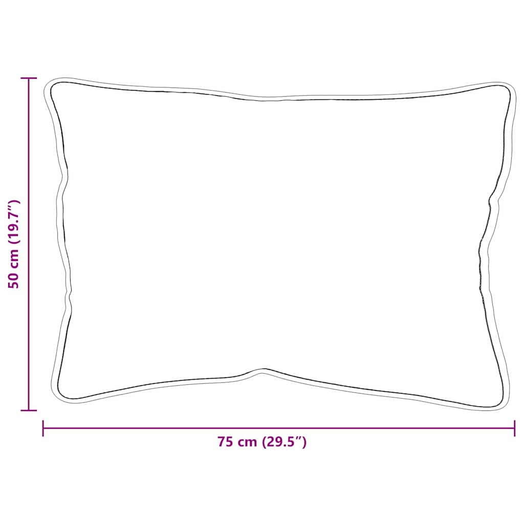 Kissen 2 pcs Weiß 85gsm 100% Polyester