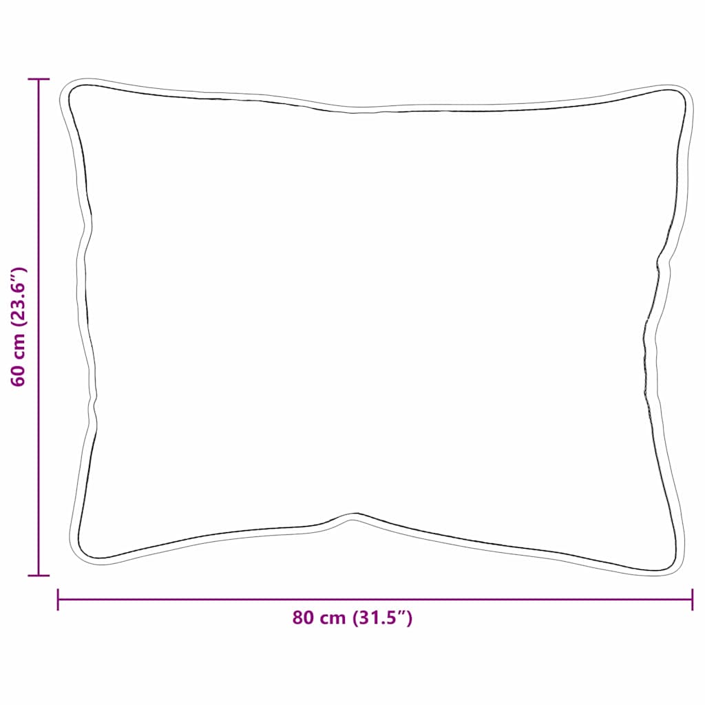 Kissen 2 pcs Weiß 85gsm 100% Polyester
