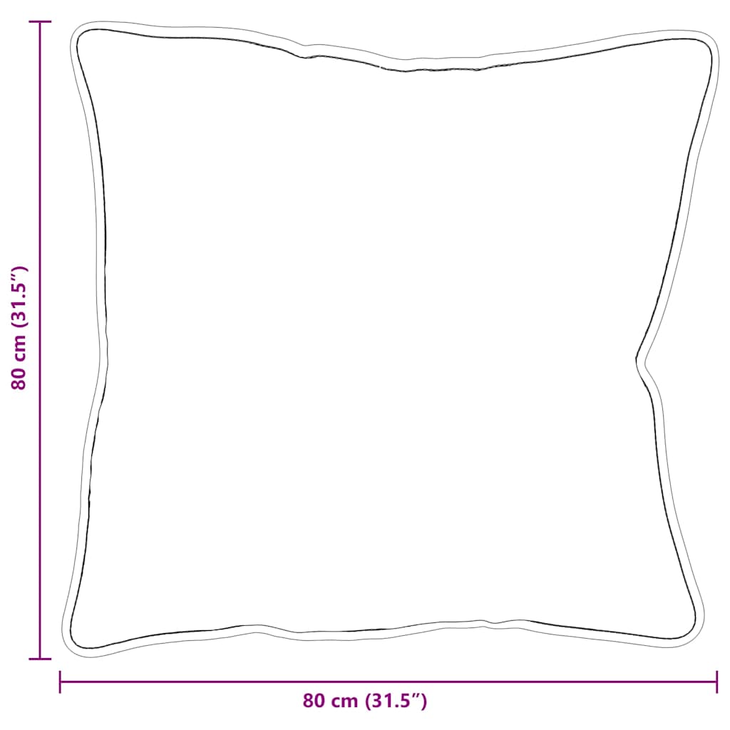 Kissen 2 pcs Weiß 85gsm 100% Polyester