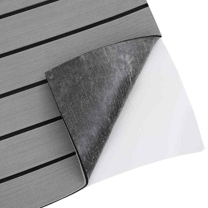Bootsbelag Hellgrau, Schwarz 240 x 60 cm EVA-Schaum