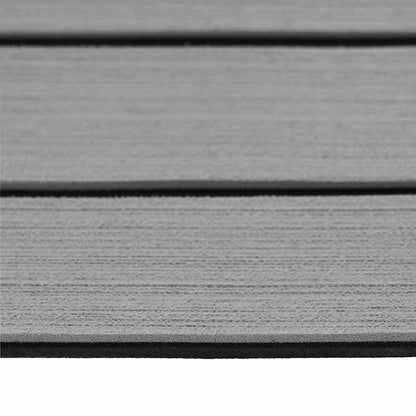 Bootsbelag Hellgrau, Schwarz 240 x 60 cm EVA-Schaum