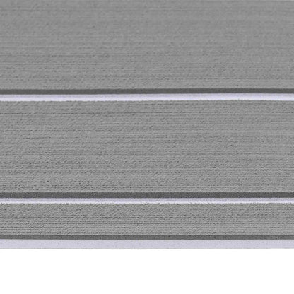 Bootsbelag Hellgrau, Weiß 240 x 60 cm EVA-Schaum