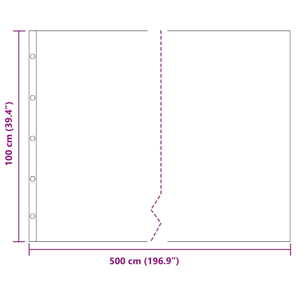 Wurzelsperre Schwarz 1 x 5 m HDPE