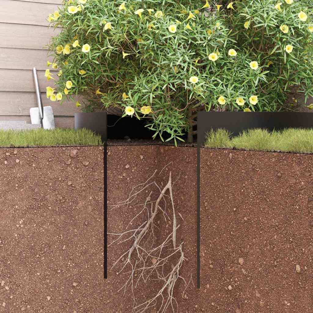 Wurzelsperre Schwarz 0,7 x 3 m HDPE