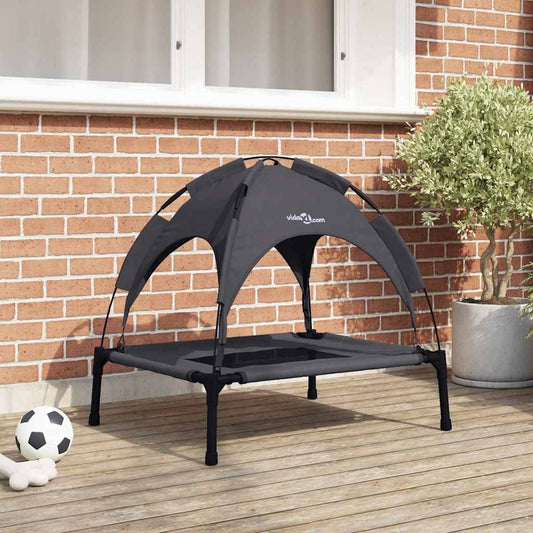 Hundebett Schwarz m Stahl