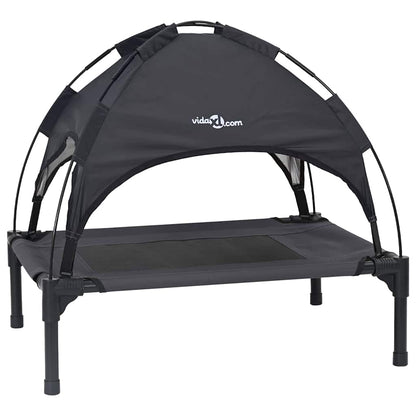 Hundebett Schwarz m Stahl