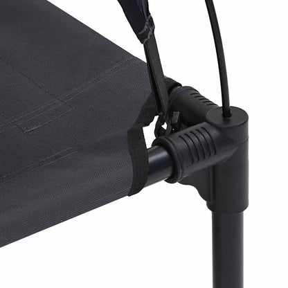 Hundebett Schwarz xl Stahl