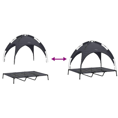 Hundebett Schwarz xl Stahl