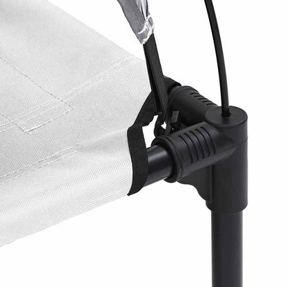 Hundebett Silber Grau xl Stahl
