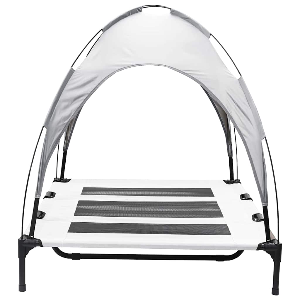 Hundebett Silber Grau xl Stahl