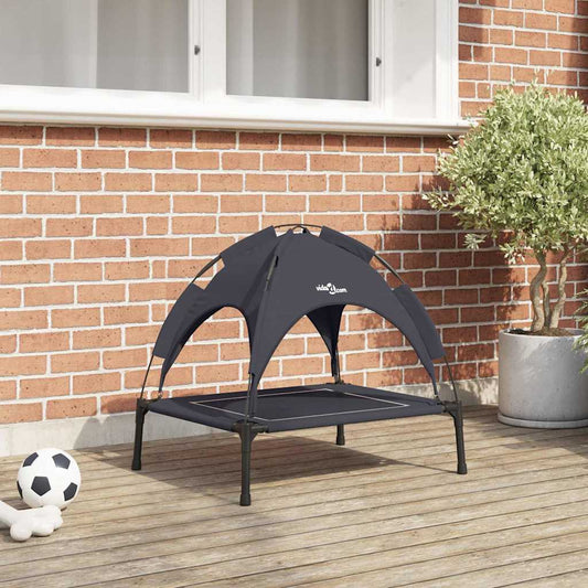 Hundebett Schwarz s Stahl