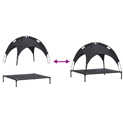 Hundebett Schwarz xl Stahl