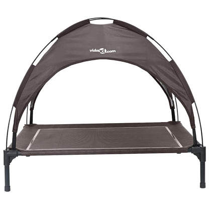 Hundebett Braun l Stahl