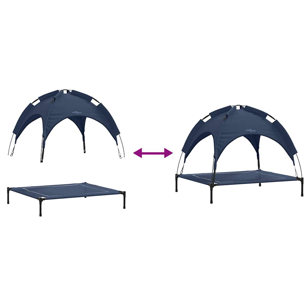 Hundebett Marineblau xl Stahl