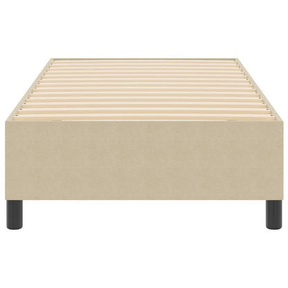 Boxspringbett Grau-Grün 80 x 200 cm Cordstoff