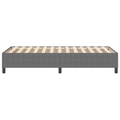 Boxspringbett Hellgrau 90 x 200 cm Cordstoff