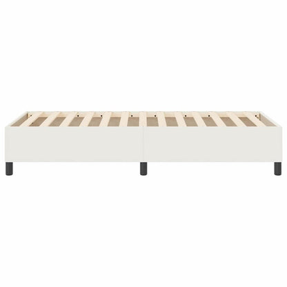 Boxspringbett Creme 100 x 200 cm Cordstoff