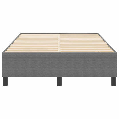 Boxspringbett Hellgrau 120 x 190 cm Cordstoff