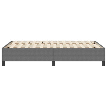 Boxspringbett Hellgrau 120 x 190 cm Cordstoff