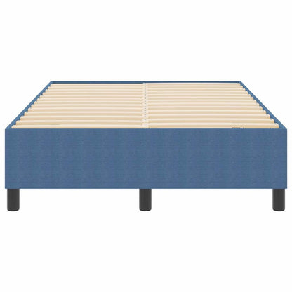 Boxspringbett Blau 120 x 190 cm Cordstoff