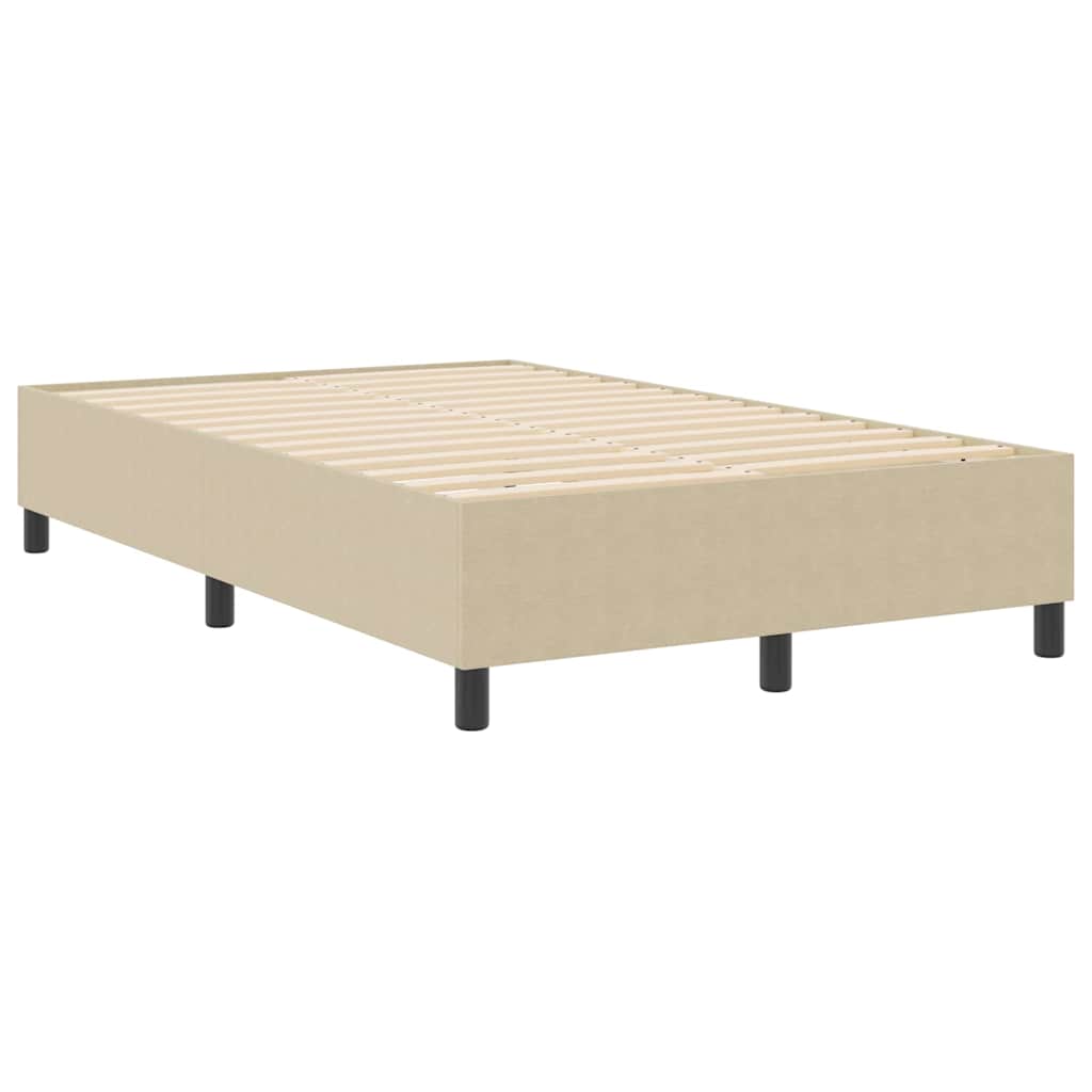 Boxspringbett Grau-Grün 120 x 190 cm Cordstoff