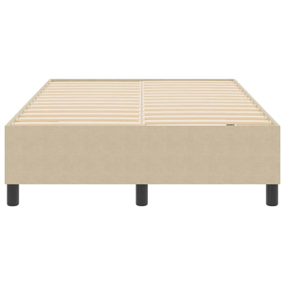 Boxspringbett Grau-Grün 120 x 190 cm Cordstoff