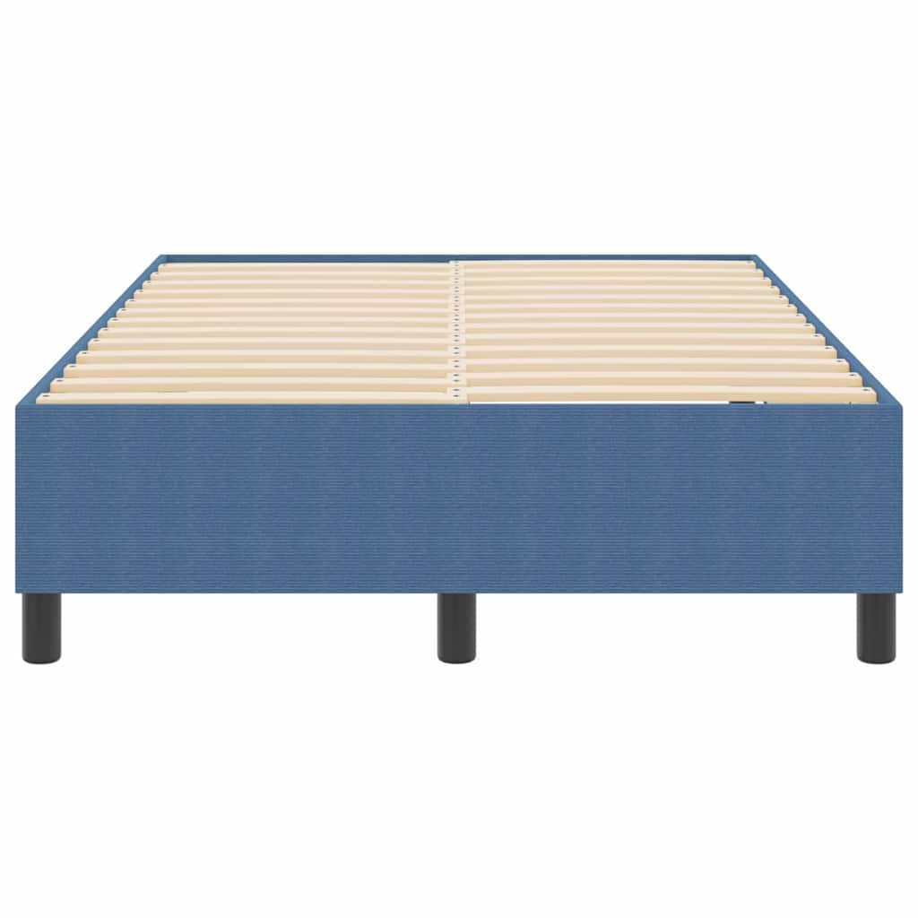 Boxspringbett Blau 120 x 200 cm Cordstoff