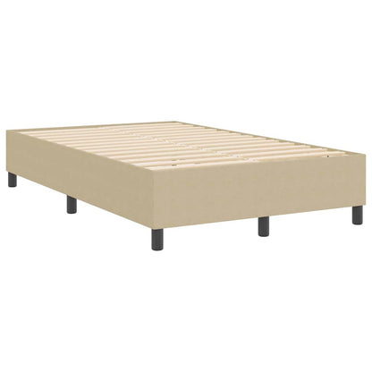 Boxspringbett Grau-Grün 120 x 200 cm Cordstoff