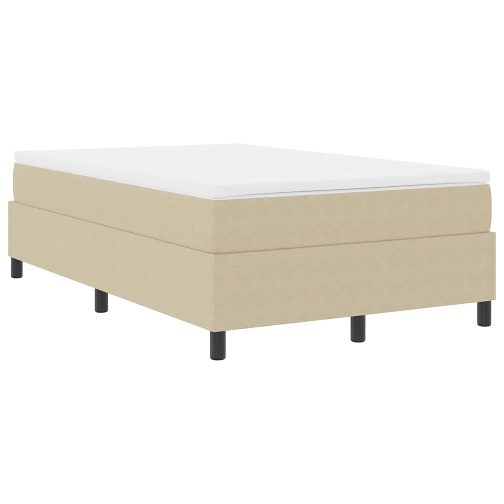 Boxspringbett Grau-Grün 120 x 200 cm Cordstoff