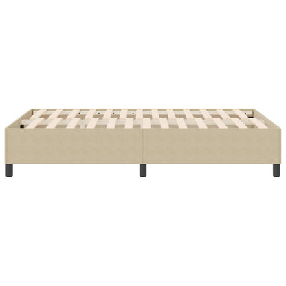 Boxspringbett Grau-Grün 120 x 200 cm Cordstoff