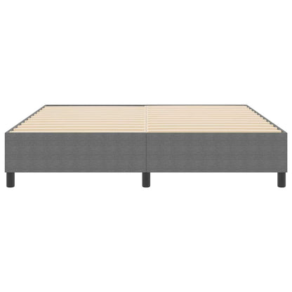 Boxspringbett Hellgrau 180 x 200 cm Cordstoff