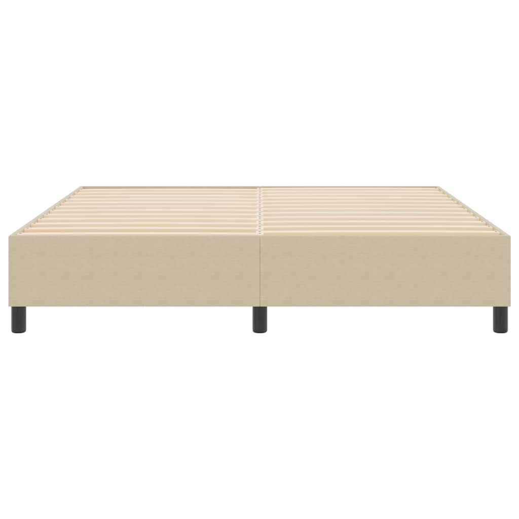 Boxspringbett Grau-Grün 180 x 200 cm Cordstoff