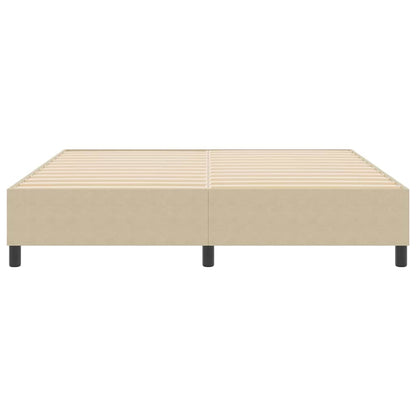 Boxspringbett Grau-Grün 180 x 200 cm Cordstoff