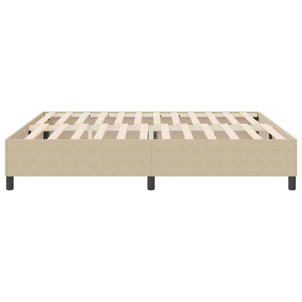 Boxspringbett Grau-Grün 180 x 200 cm Cordstoff