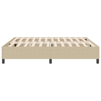 Boxspringbett Grau-Grün 180 x 200 cm Cordstoff