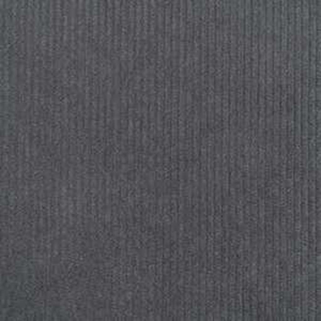 Boxspringbett Dunkelgrau und Weiß 203 x 80 x 88 cm Cordstoff