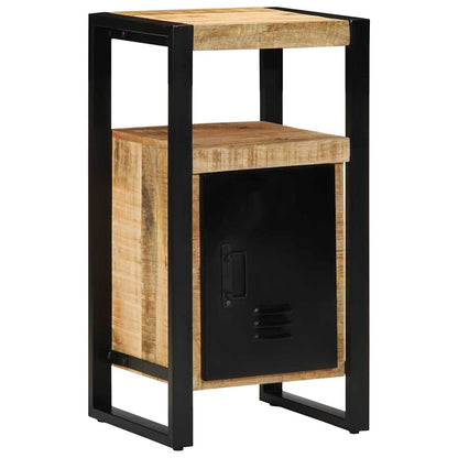 Badezimmermöbel Set 2 pcs Braun Massives, grobes Mangoholz