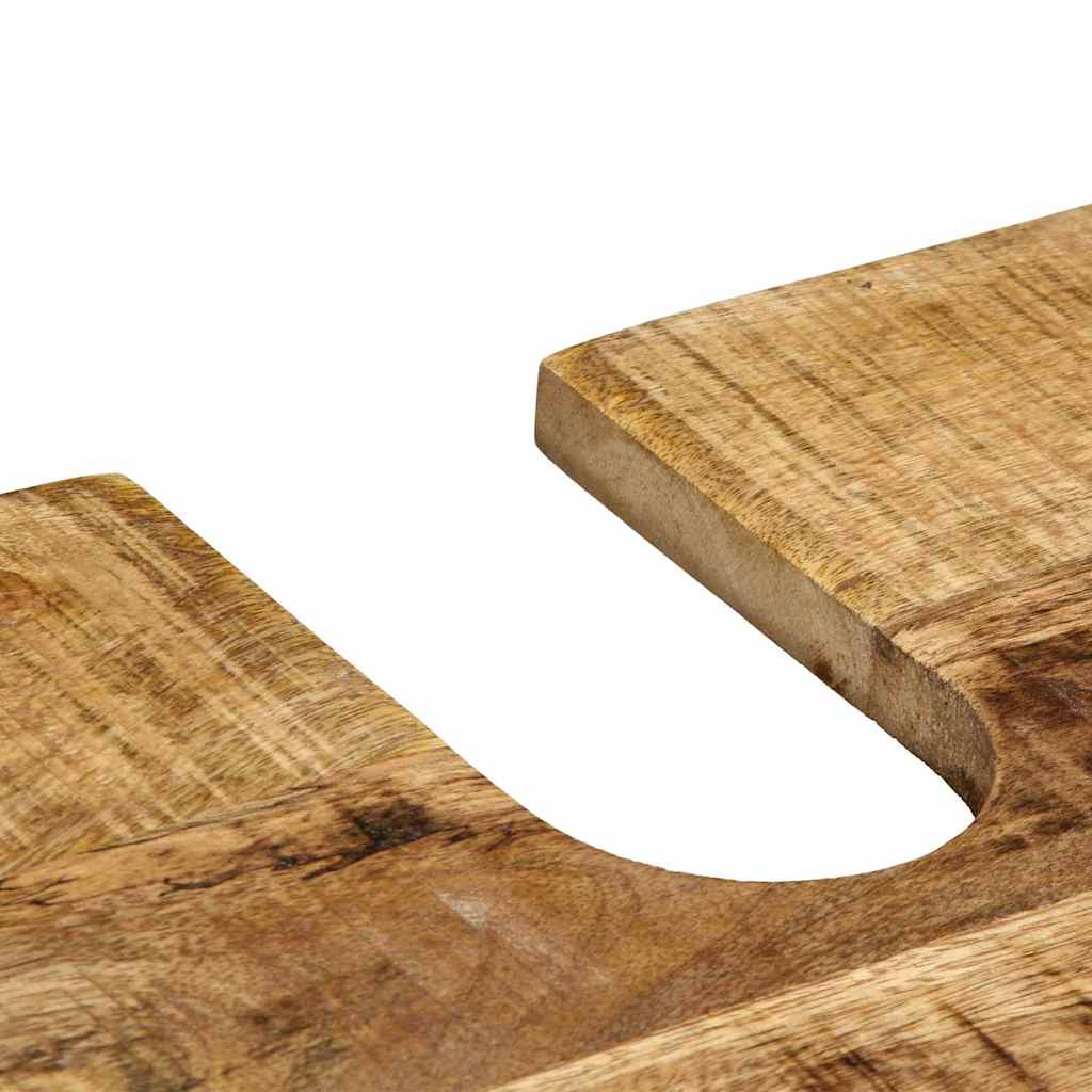 Badezimmermöbel Set 2 pcs Braun Massives Mango-Holz