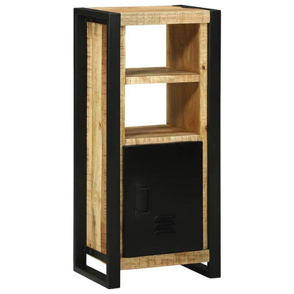 Badezimmermöbel Set Wandmontiert 4 pcs Braun Massivholz Mango
