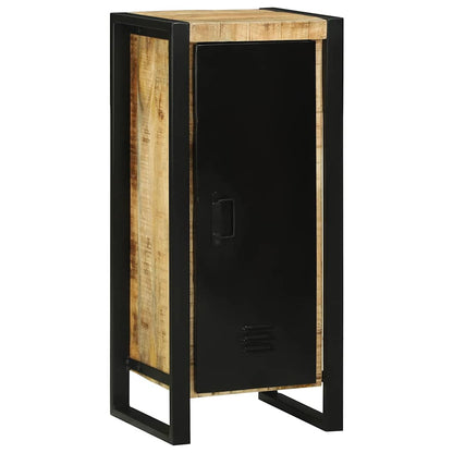 Badezimmermöbel Set Wandmontiert 4 pcs Braun Massivholz Mango
