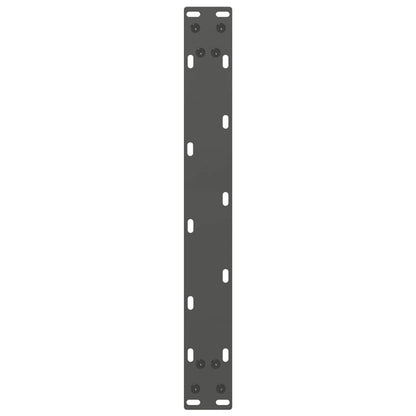 Couchtischbeine U-Form 2 Stk. Anthrazit 50x(30-31) cm Stahl